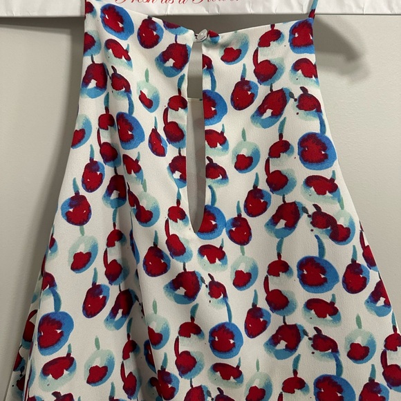 Cooper and Ella Cherry Print Dress (M) - Picture 4 of 8